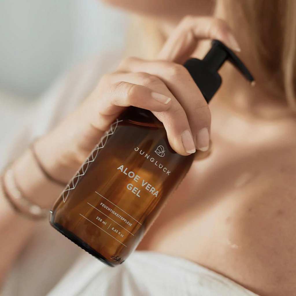 junglueck niacinamid serum reinigungsoel rabattcode instagram aloe vera hyaluron