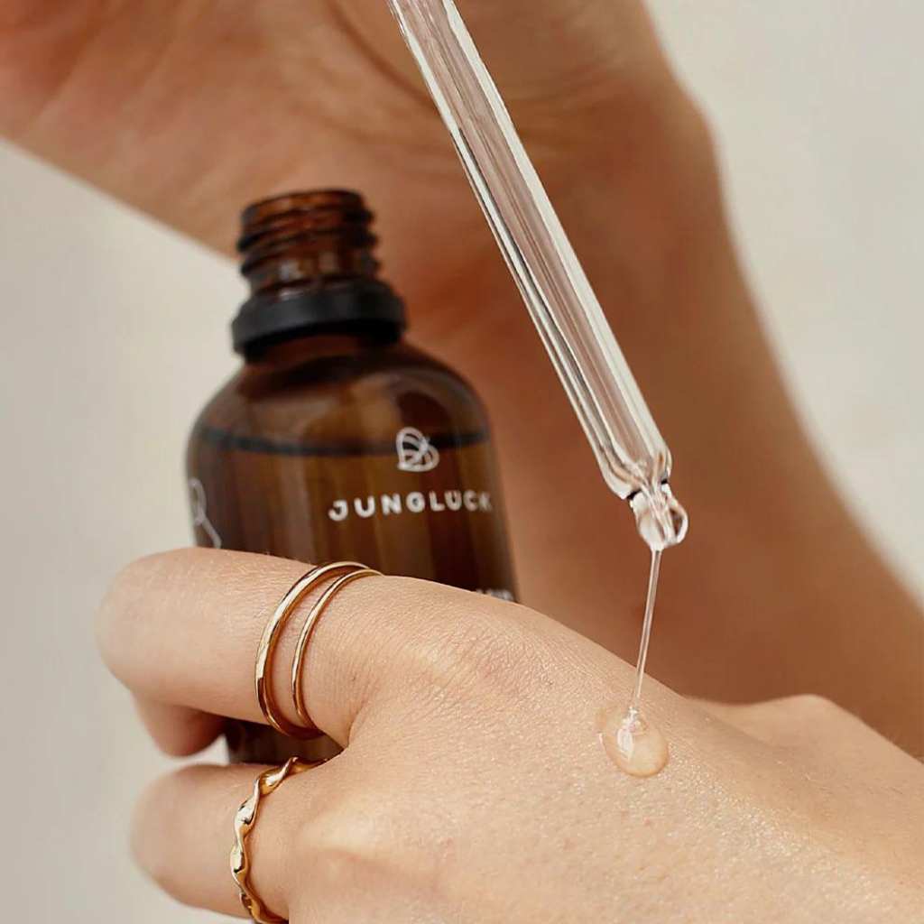 junglueck niacinamid serum reinigungsoel instagram rabattcode aloe vera hyaluron