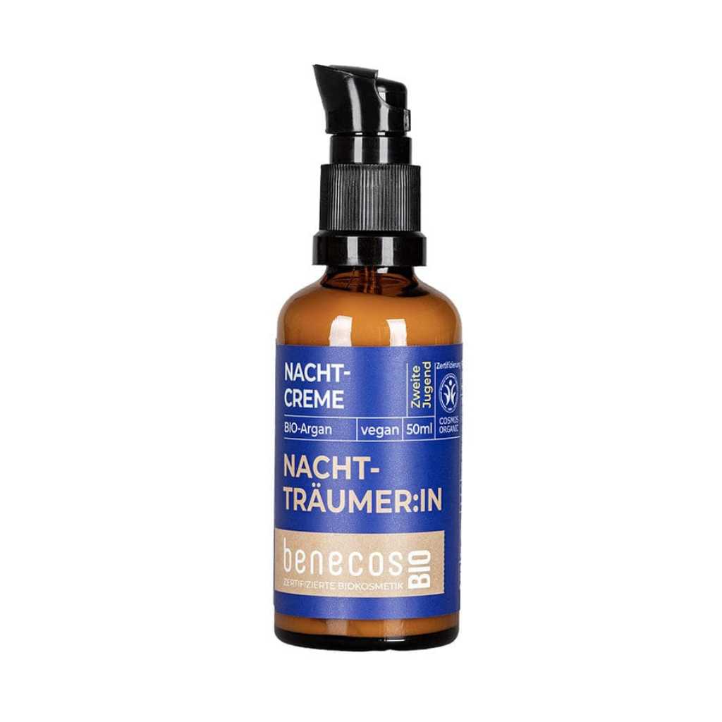 nachhaltige gesichtspflege benecos naturkosmetik nachtreme argan