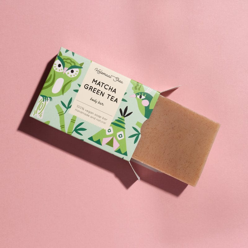 helemaal shea seife vegan matcha matchaseife
