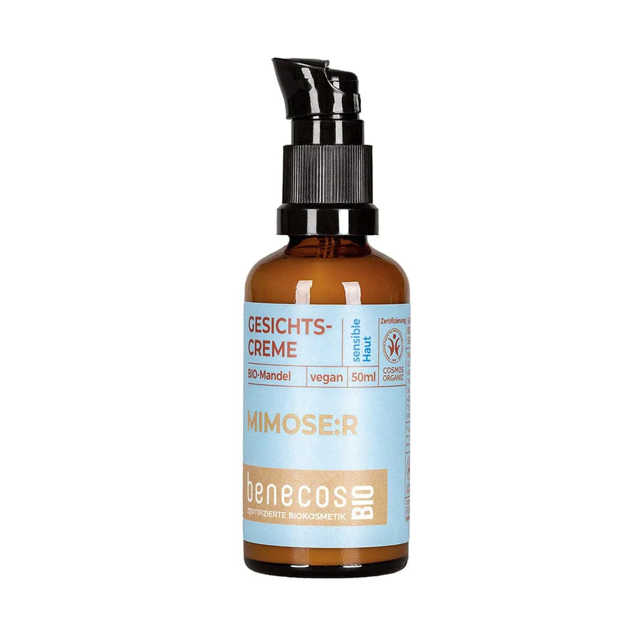 nachhaltige gesichtspflege mandelcreme gesichtscreme vegan benecos