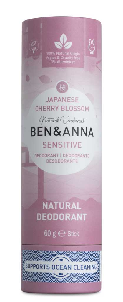 vegane deo ben und anna sensitive cherry blossom