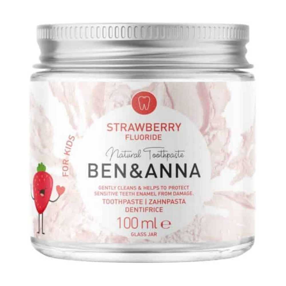 ben und anna zahnpasta im glas strawberry