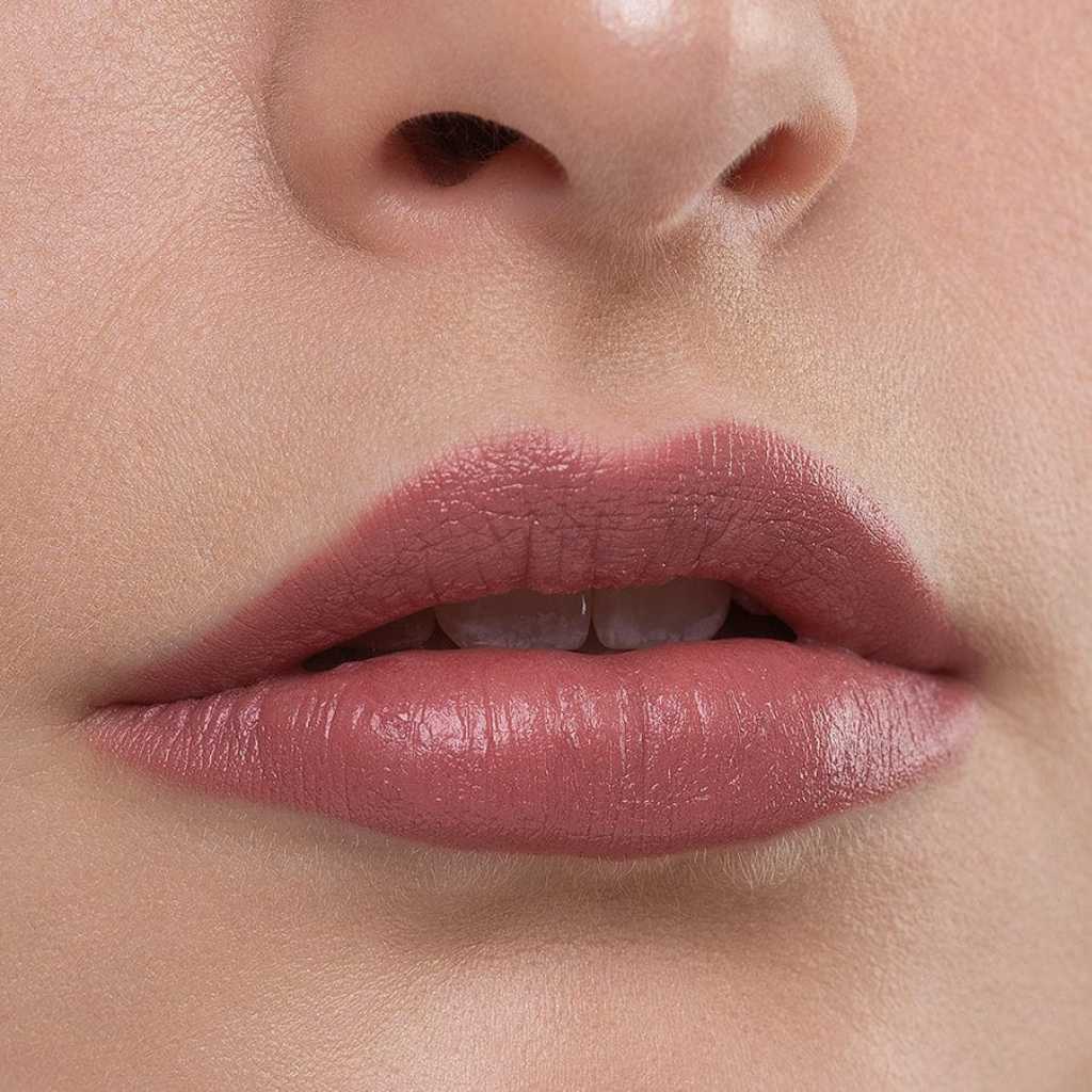 benecos jumbo lipstick make-up plastikfrei rosy brown vegan