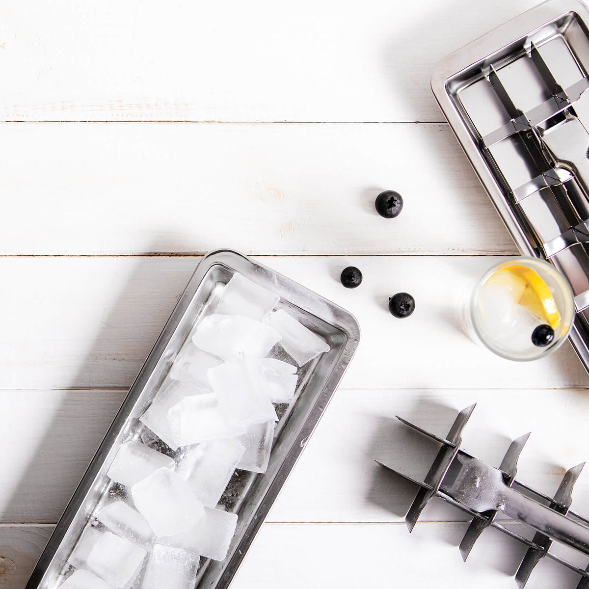 Eiswürfelform Edelstahl Eco Brotbox Ice Cuber Eiswuerfelzubereiter