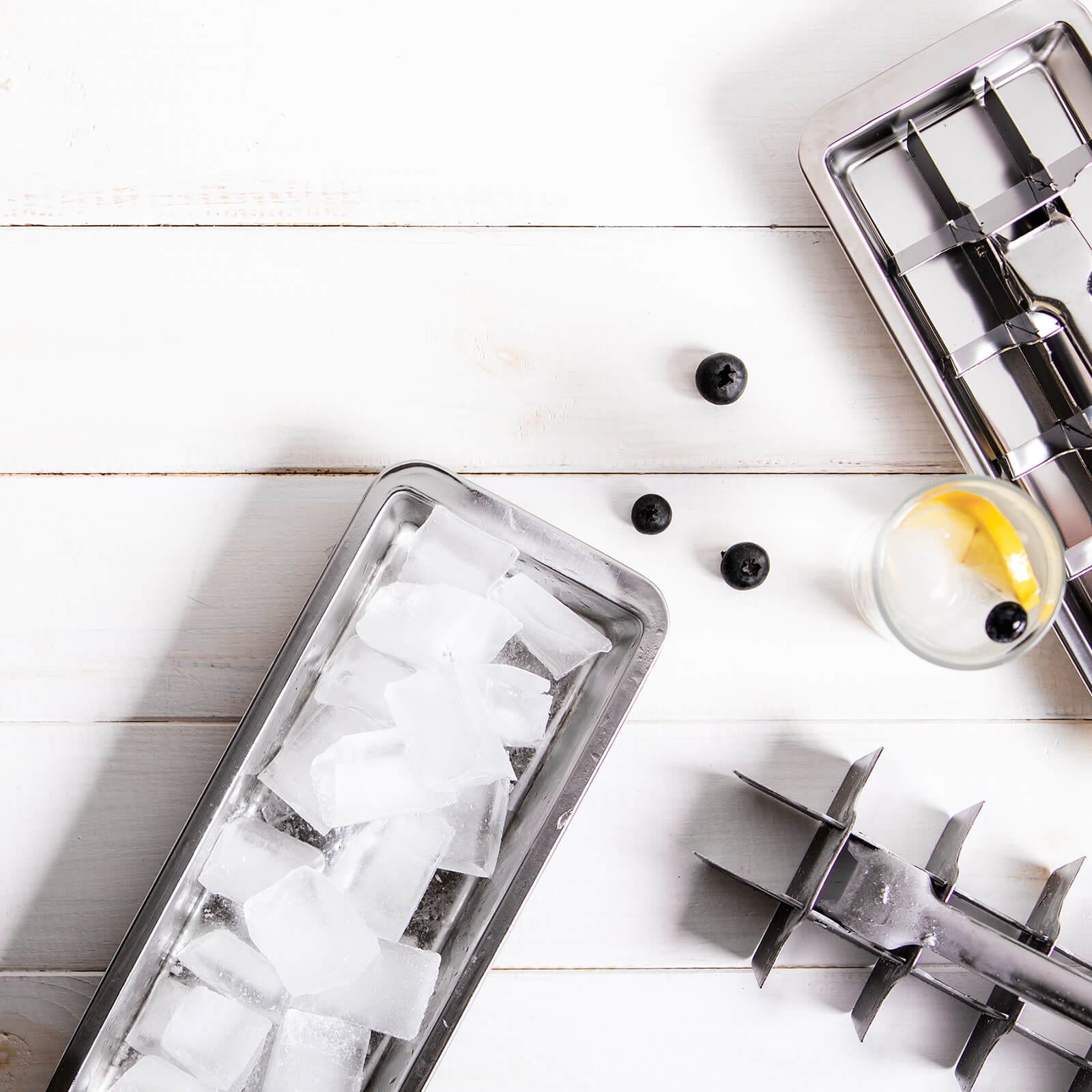 Eiswürfelform Edelstahl Eco Brotbox Ice Cuber Eiswuerfelzubereiter