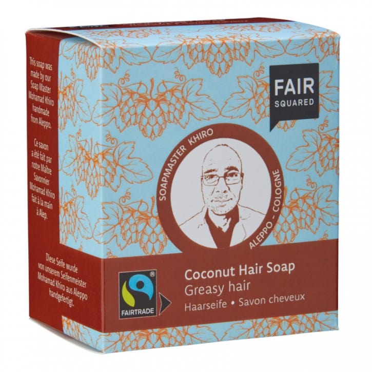 haarseife für fettiges haar seife vegan fair squared