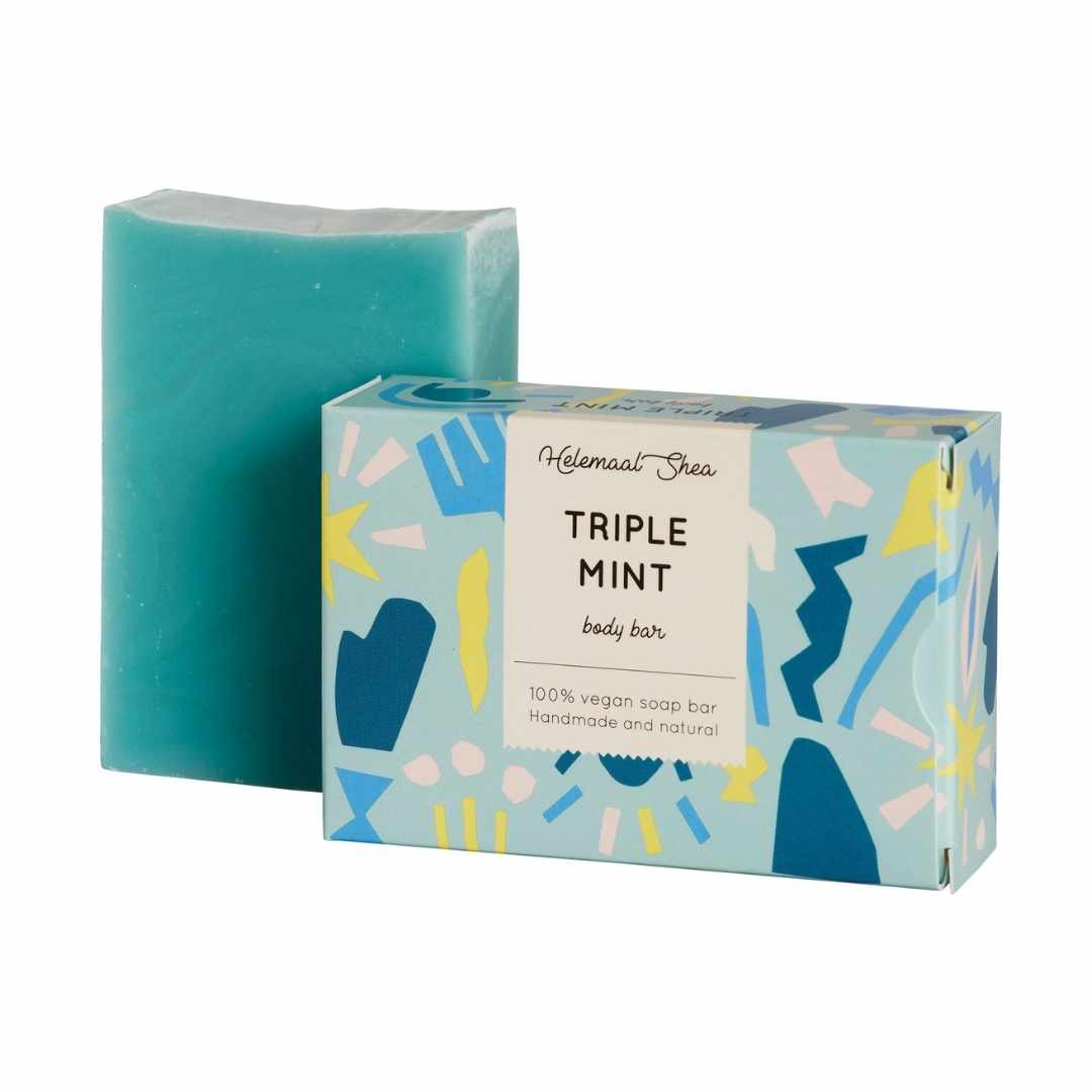 helemaal shea vegane seife pfefferminzseife 