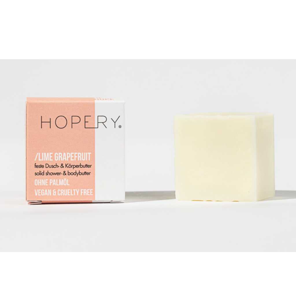 hopery dusch- und körperbutter duschseife festes duschgel vegan
