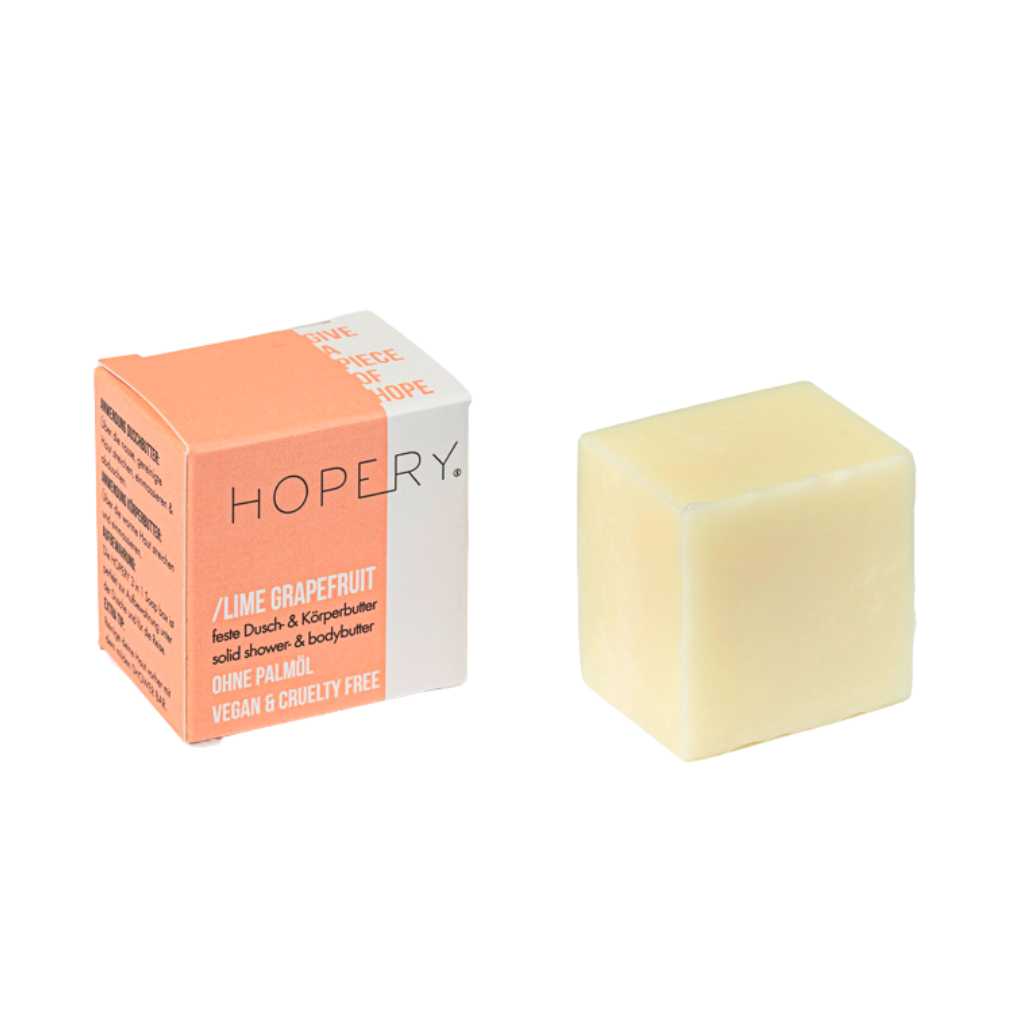 hopery dusch- und körperbutter duschseife festes duschgel vegan