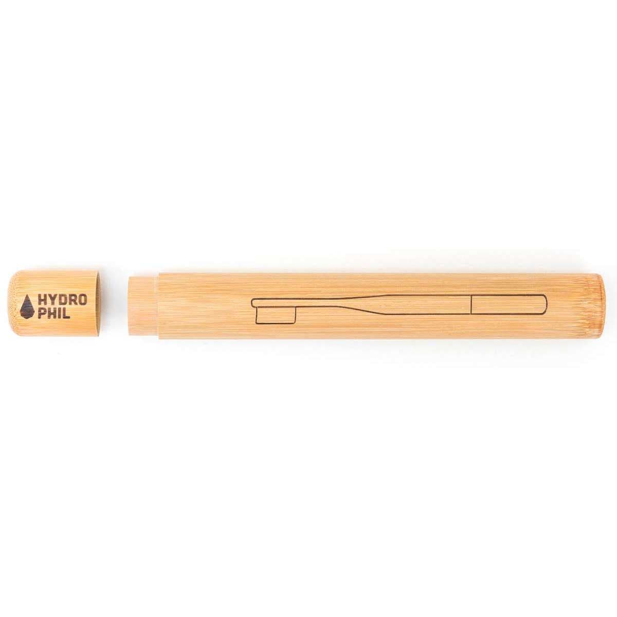 hydrophil zahnbürsten etui bambus