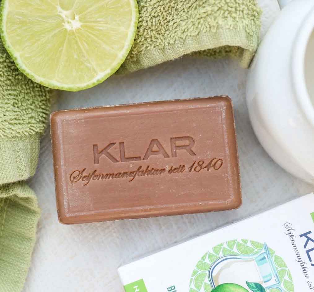 klar-seife-buttermilch-limette-vegan-plastikfrei-palmoelfrei