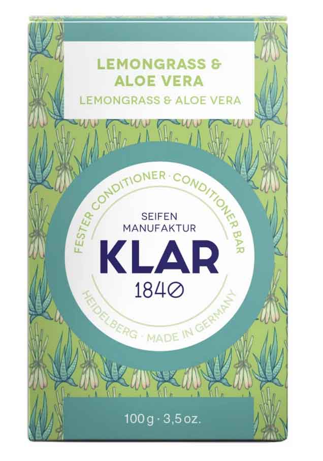 klar-seife-fester-conditioner-1-lemongrass-aloevera-vegan-plastikfrei-palmoelfrei