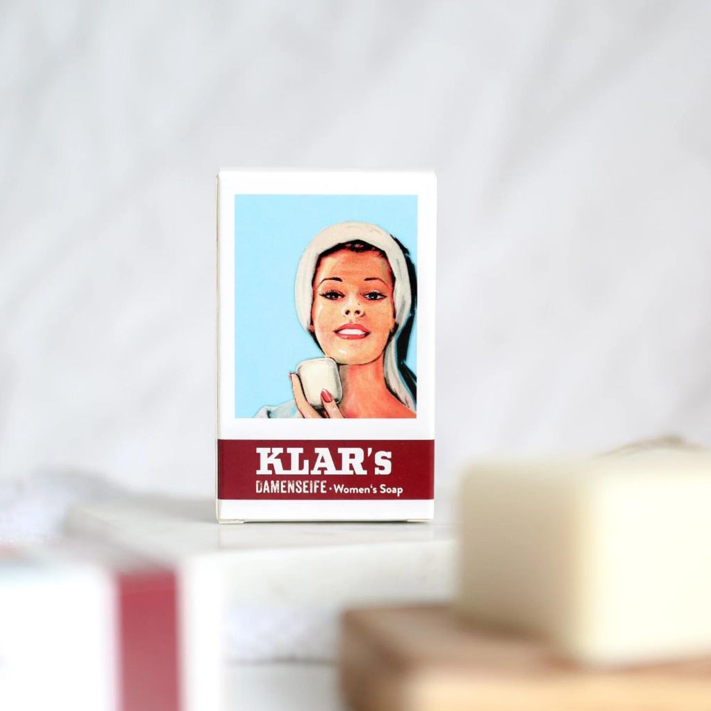 klar seife damenseife vegan plastikfrei zero waste nachhaltig palmölfrei