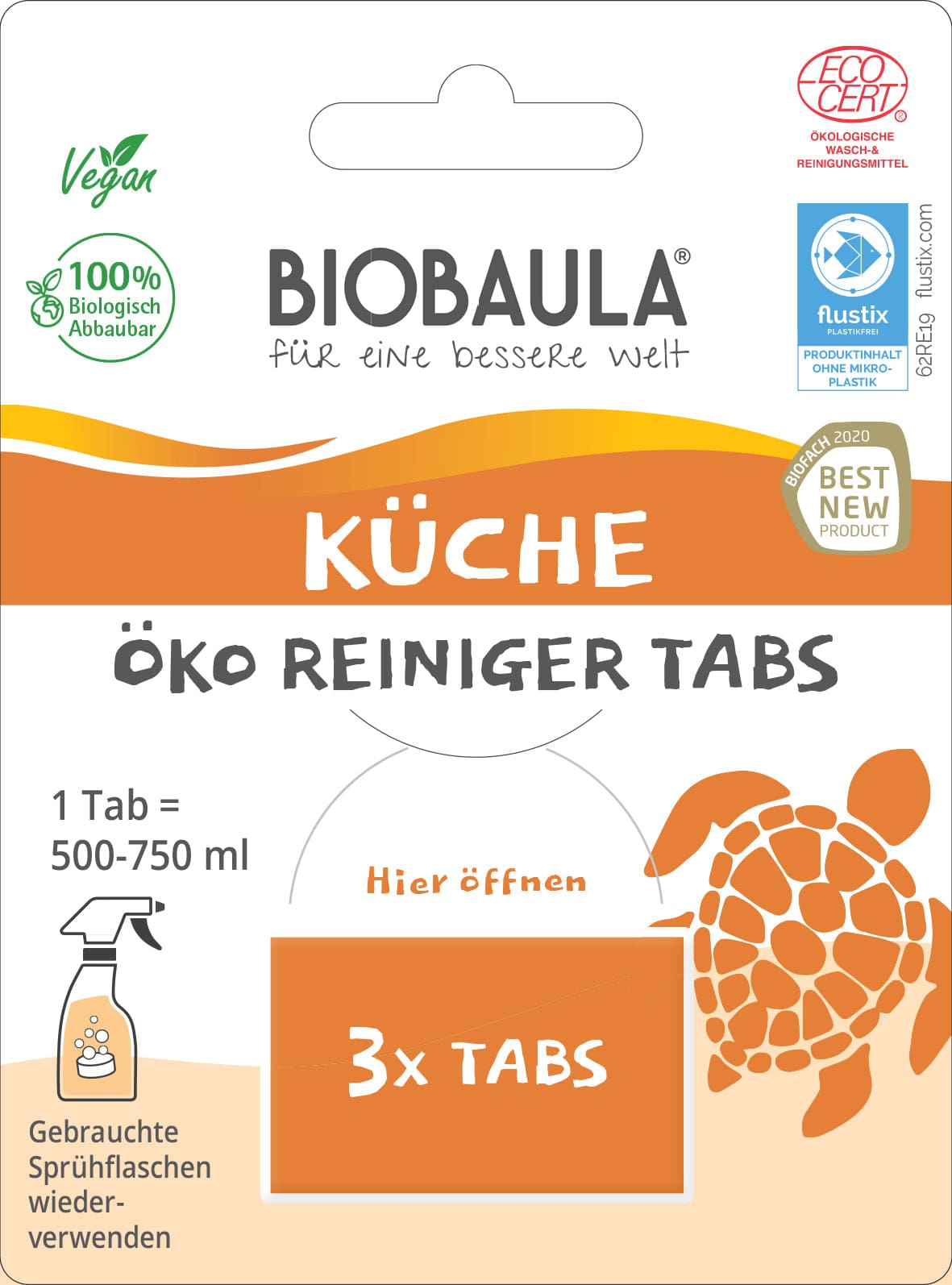 biobaula nachhaltige Reiniger Tabs Kueche