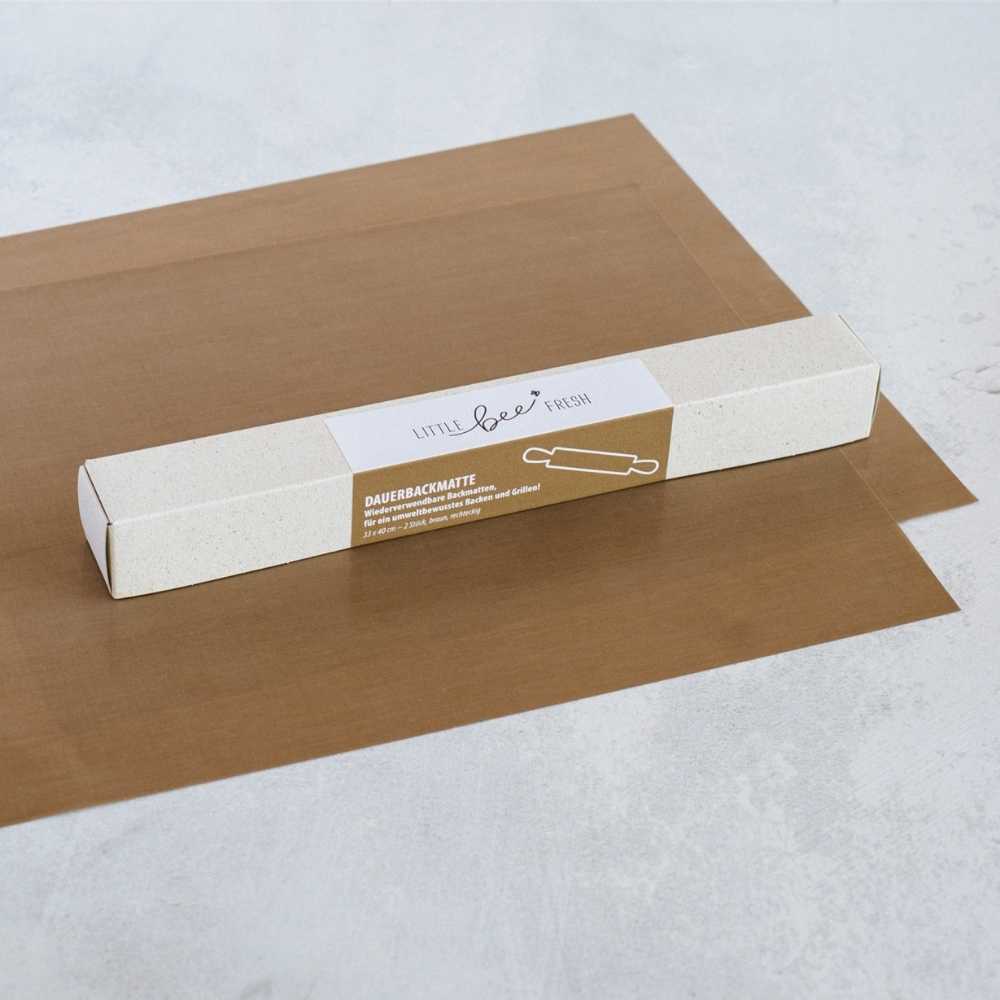 dauerbackfolie dauerbackmatte wiederverwendbares backpapier little bee fresh