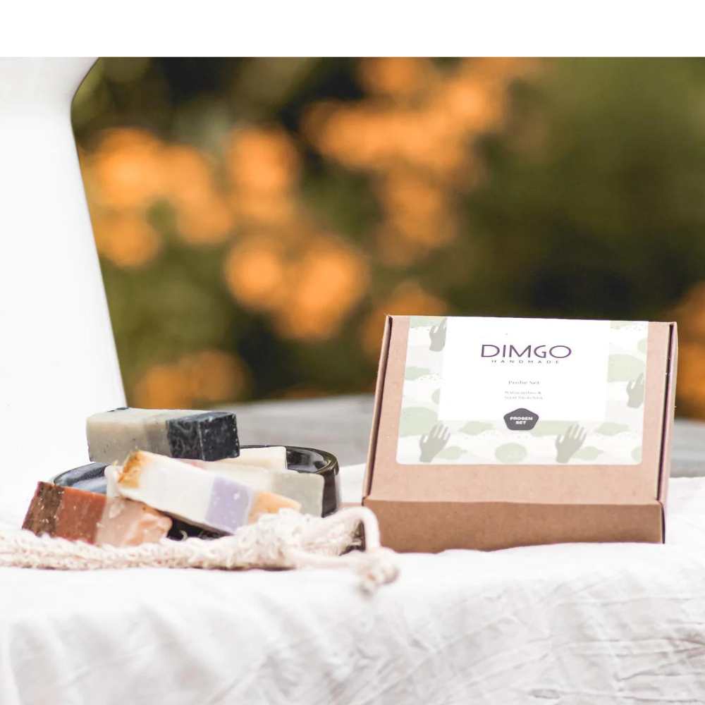 dimgo handmade nachhaltige geschenke für veganer naturseifen set