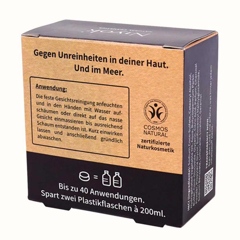 niyok feste gesichtsreinigung unreine haut vegan plastikfrei zero waste