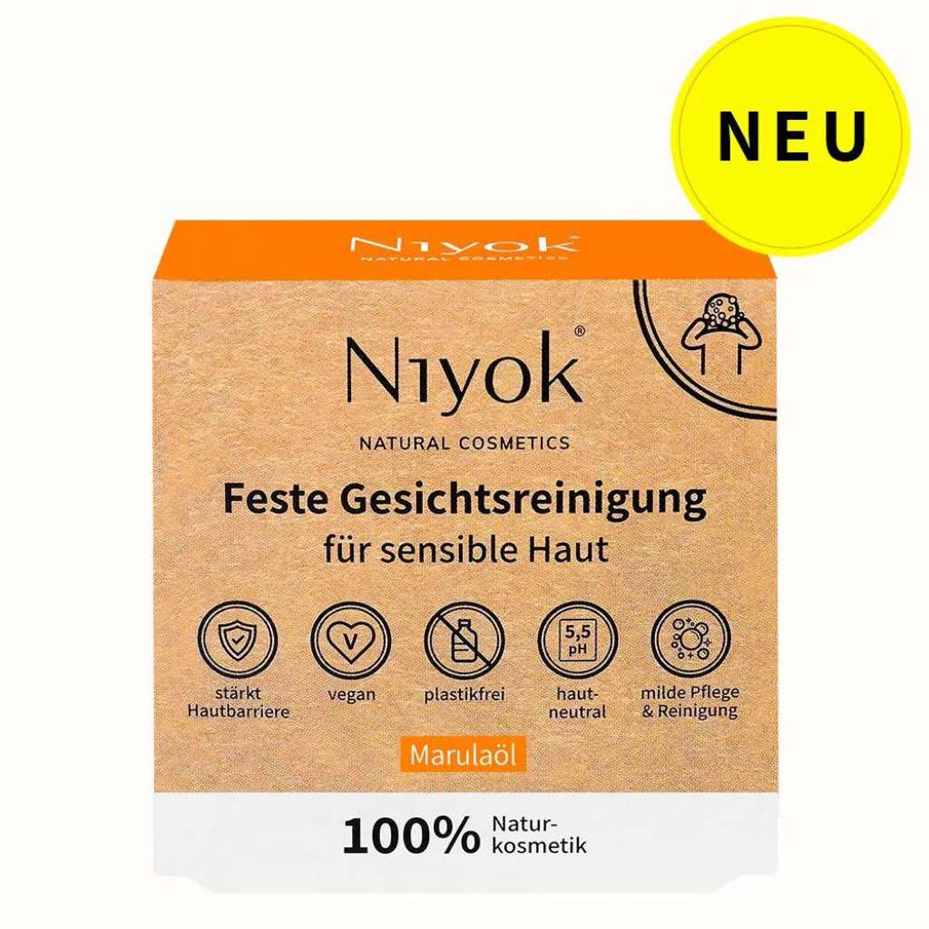 niyok feste gesichtsreinigung fettige haut vegan plastikfrei zero waste