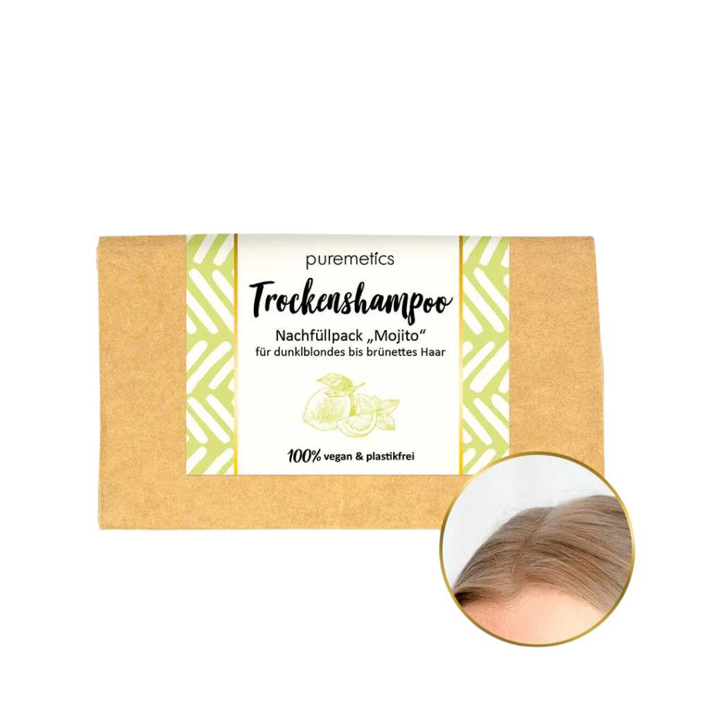 puremetics trockenshampoo nachhaltig naturkosmetik refill