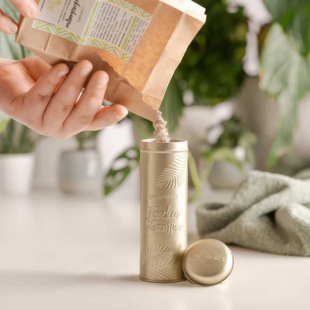 puremetics trockenshampoo nachhaltig naturkosmetik refill