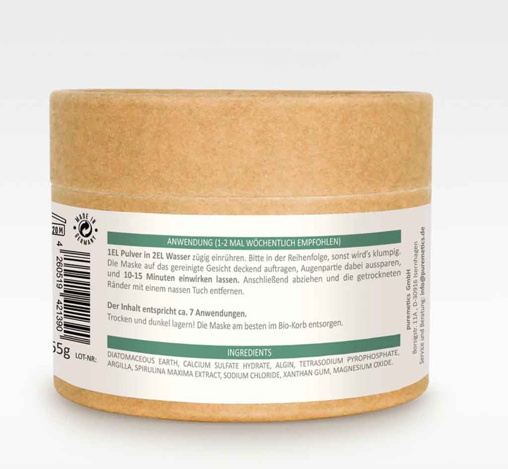 puremetics-peel-off-maske-nachhaltige-kosmetik-spirulina-alge