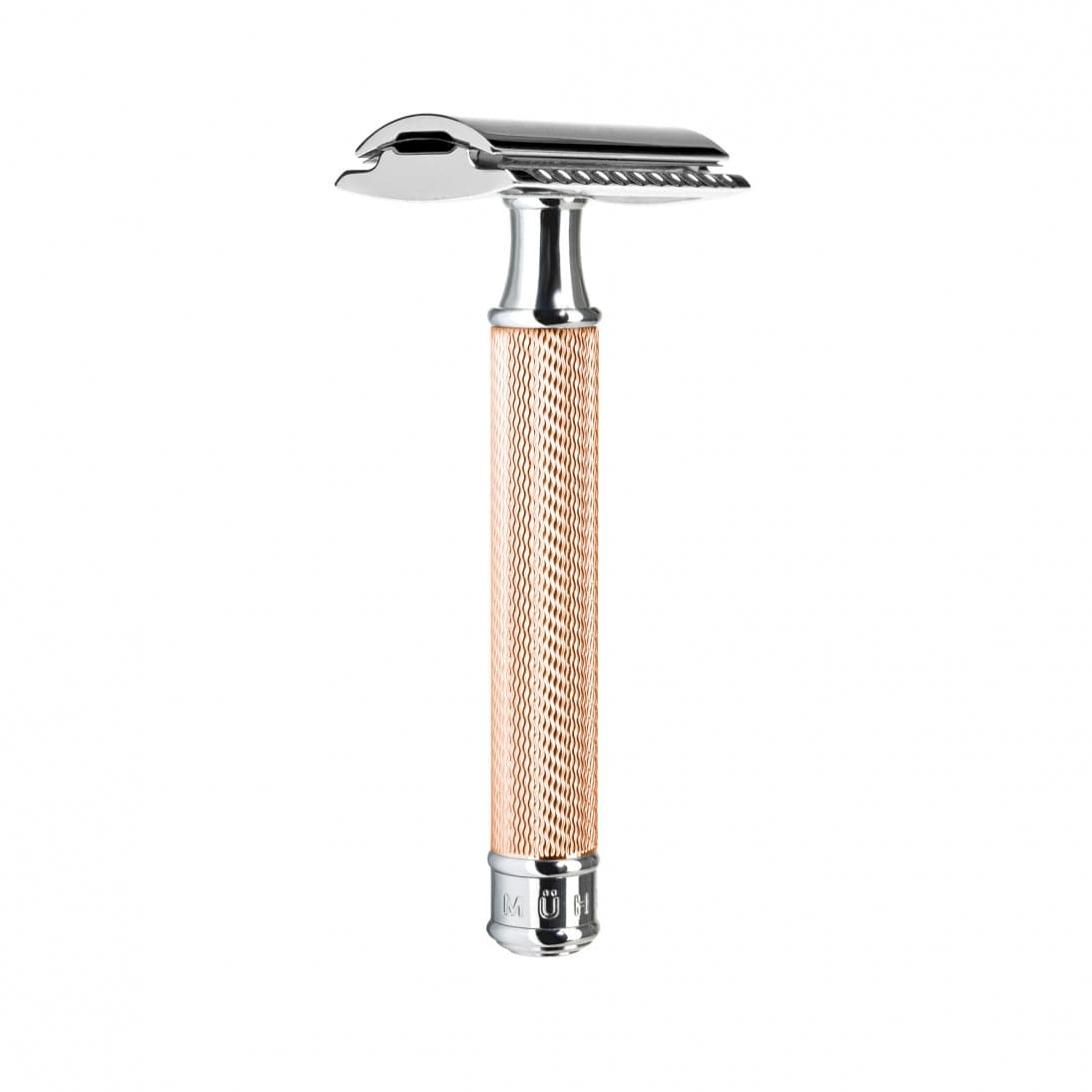 mühle rasierhobel r89 rosegold nachhaltiger rasierer