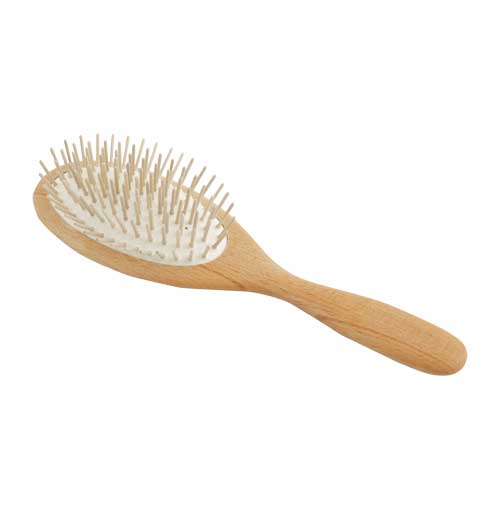 haarbürste mit Holzstiften holz bürstenhaus redecker
