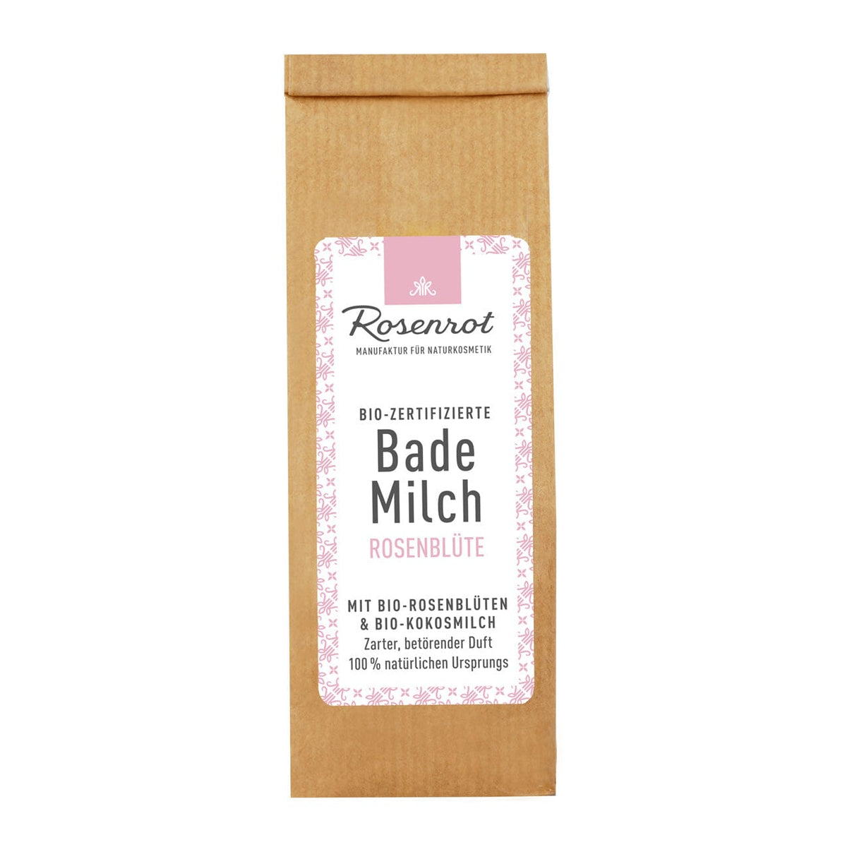bademilch badezusatz rosenrot naturkosmetik