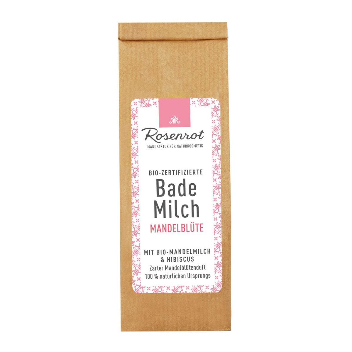 bademilch badezusatz rosenrot naturkosmetik