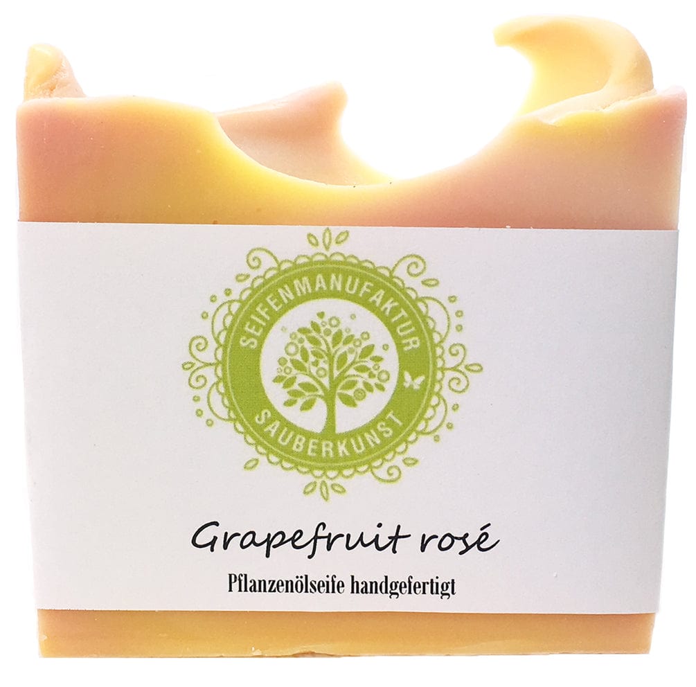 sauberkunst seifenmanufaktur seife grapefruit rose