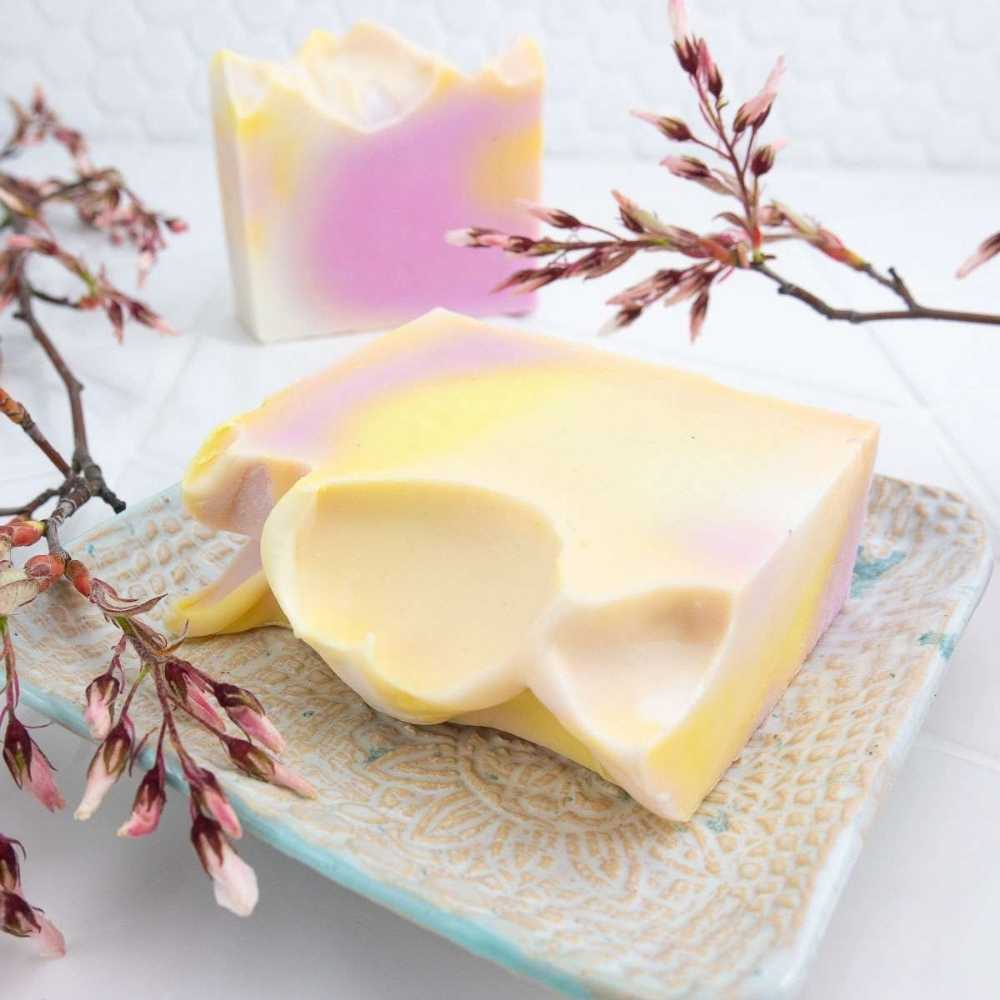 sauberkunst seifenmanufaktur seife grapefruit rose