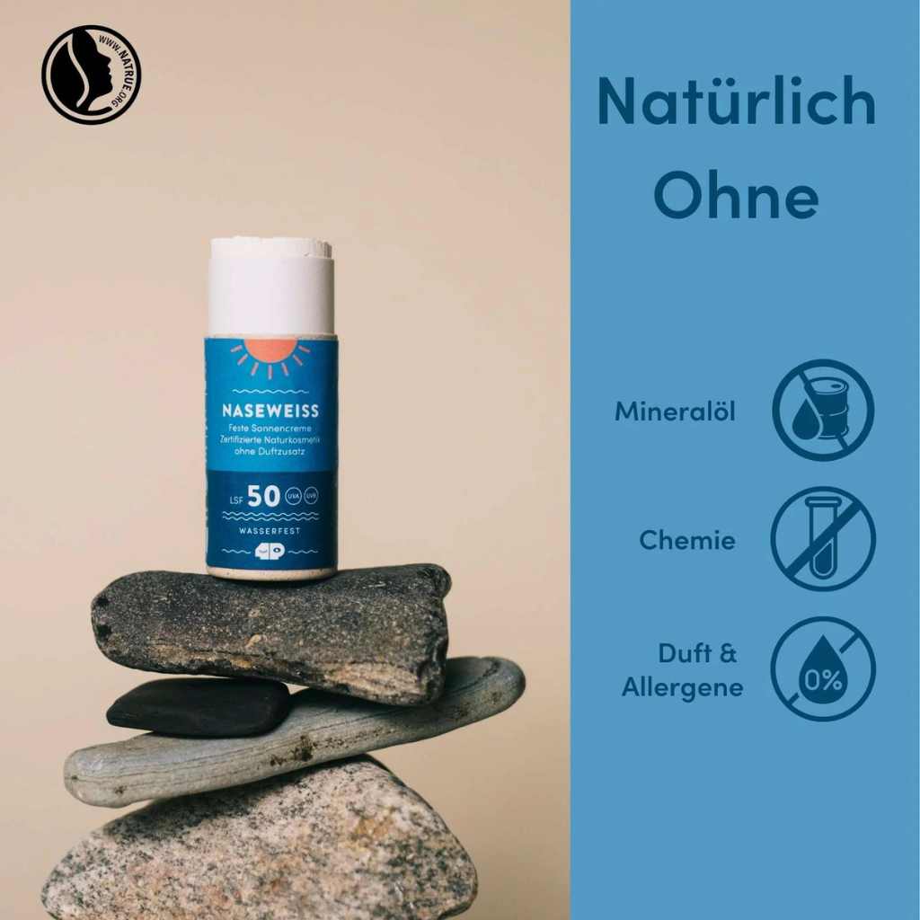 naseweiss sonnencreme lsf 50 vegan plastikfrei people who care